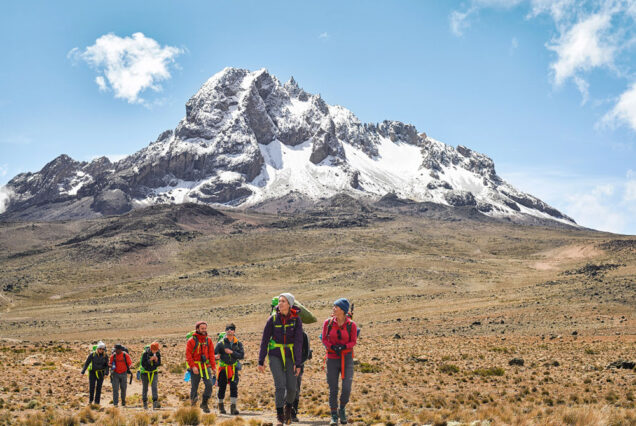 5-Day ,4-Day Mount Kenya Hiking: Sirimon - Chogoria Route